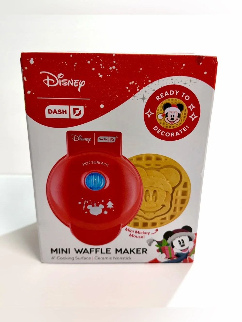 DASH Disney Mickey & Friends Mini Waffle Maker 4
